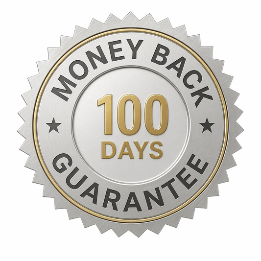100-Day money back gurantee